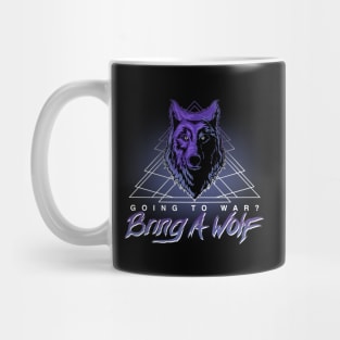 Black Wolf Mug